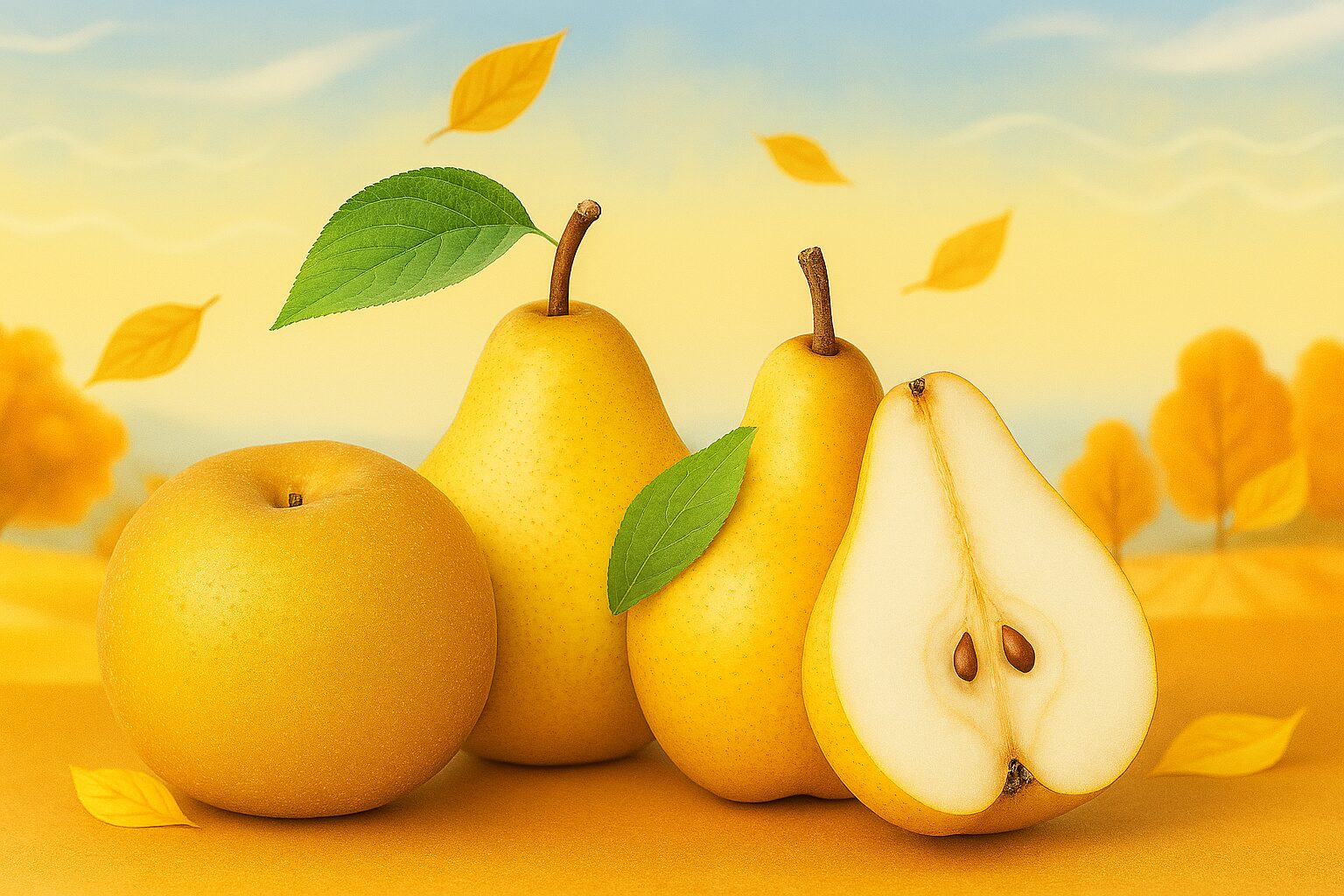 【梨のまとめ】種類・旬の時期・特徴｜和梨と洋梨の違いと食べ方