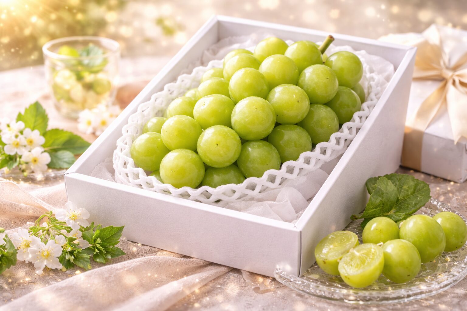 【シャインマスカット│狩り】山梨名産・旬の時期│ご褒美ぶどう