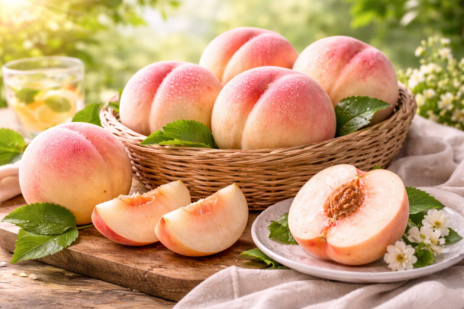 【日川白鳳│早生桃】山梨名産・旬の時期・特徴｜味わいと食べ方