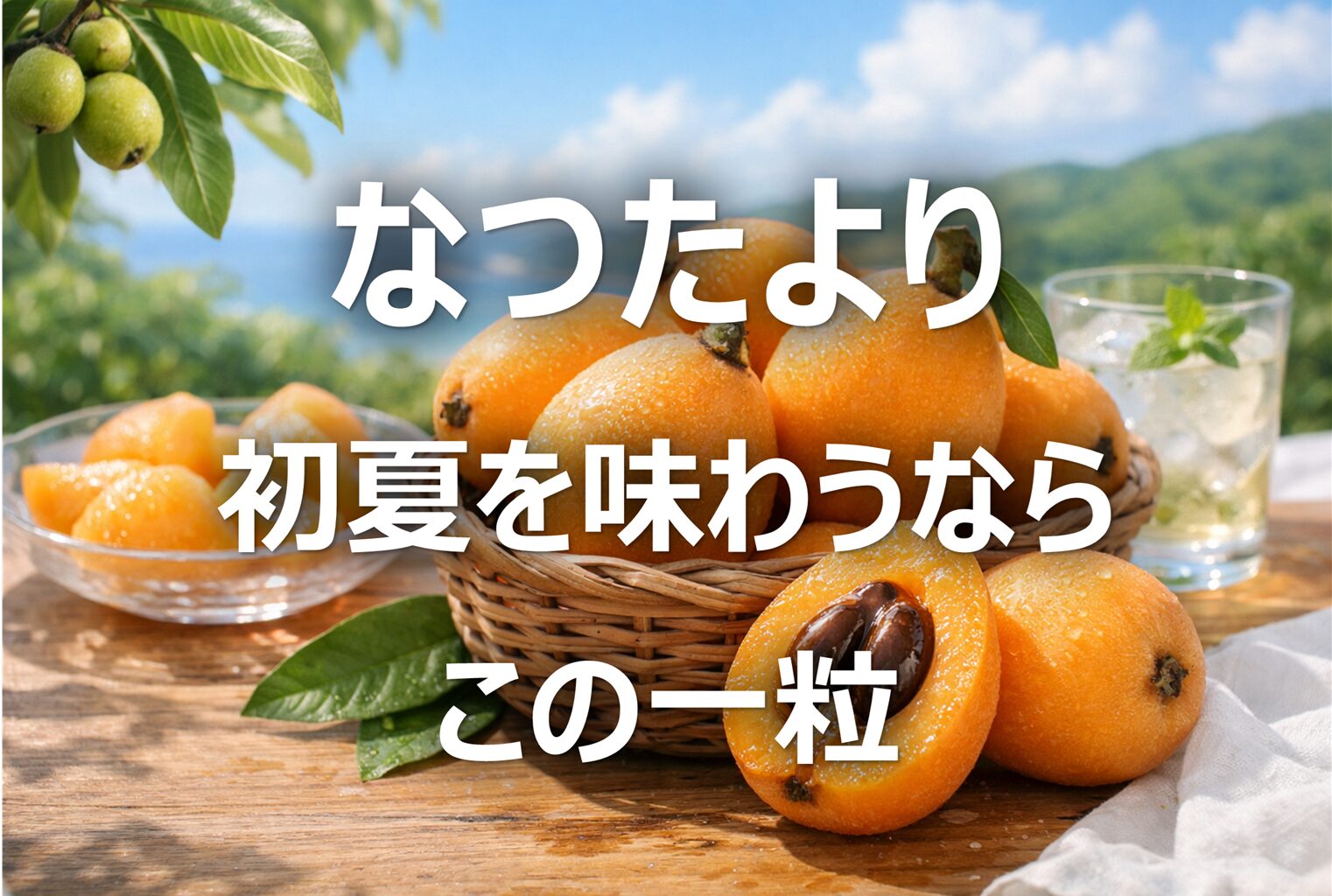 【なつたより│大玉びわ】長崎名産・旬の時期・魅力と食べ方