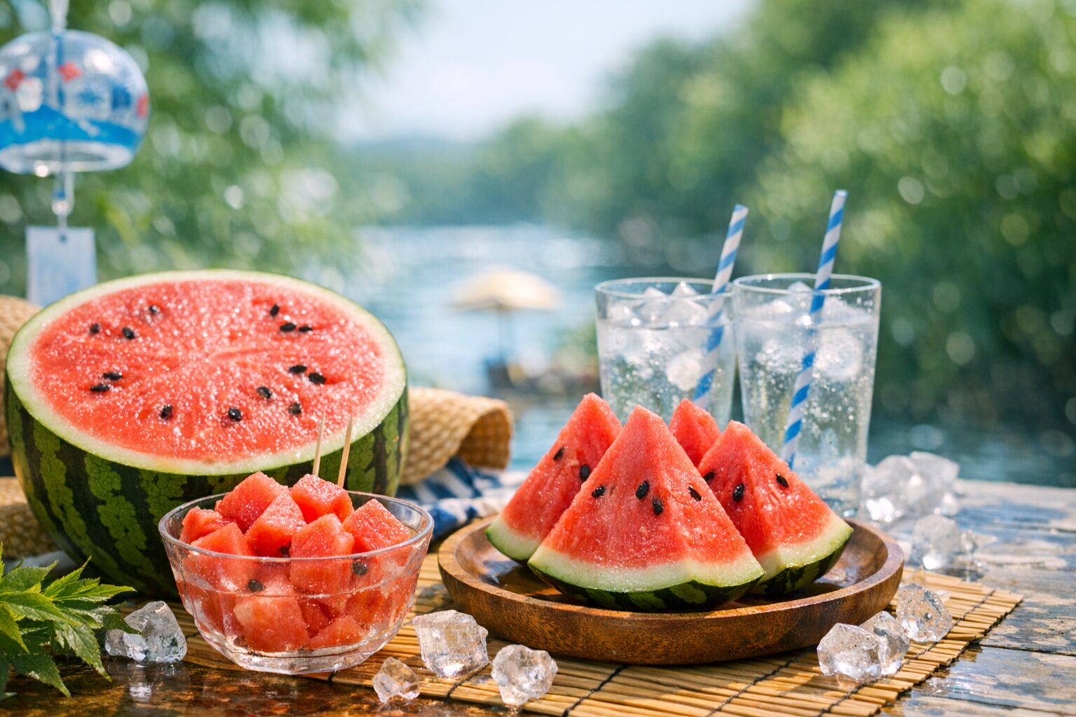 【植木すいか】熊本生産・旬の時期｜甘さ抜群の初夏フルーツ