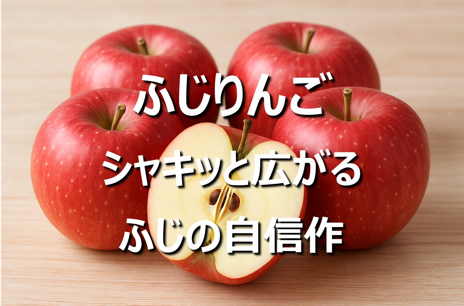 【ふじりんご】青森名産・旬の時期・選び方・美味しい食べ方まとめ