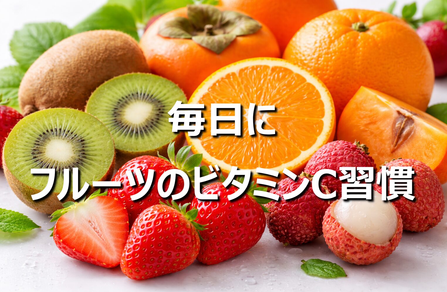 【ビタミンC豊富なフルーツ特集】旬の果物で美容と健康をサポート