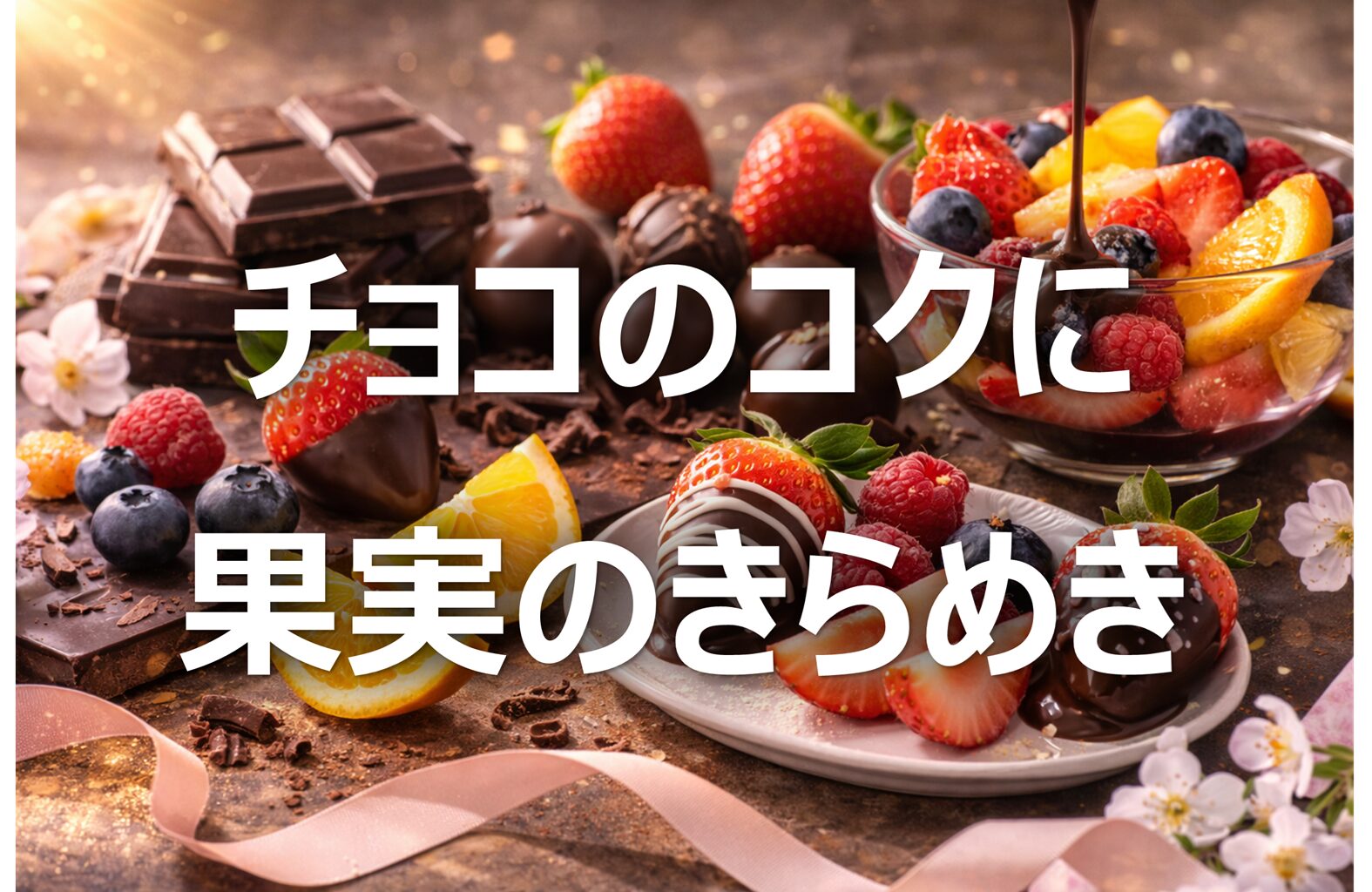 【チョコレートに合うフルーツ特集】バレンタインも自分用ご褒美も