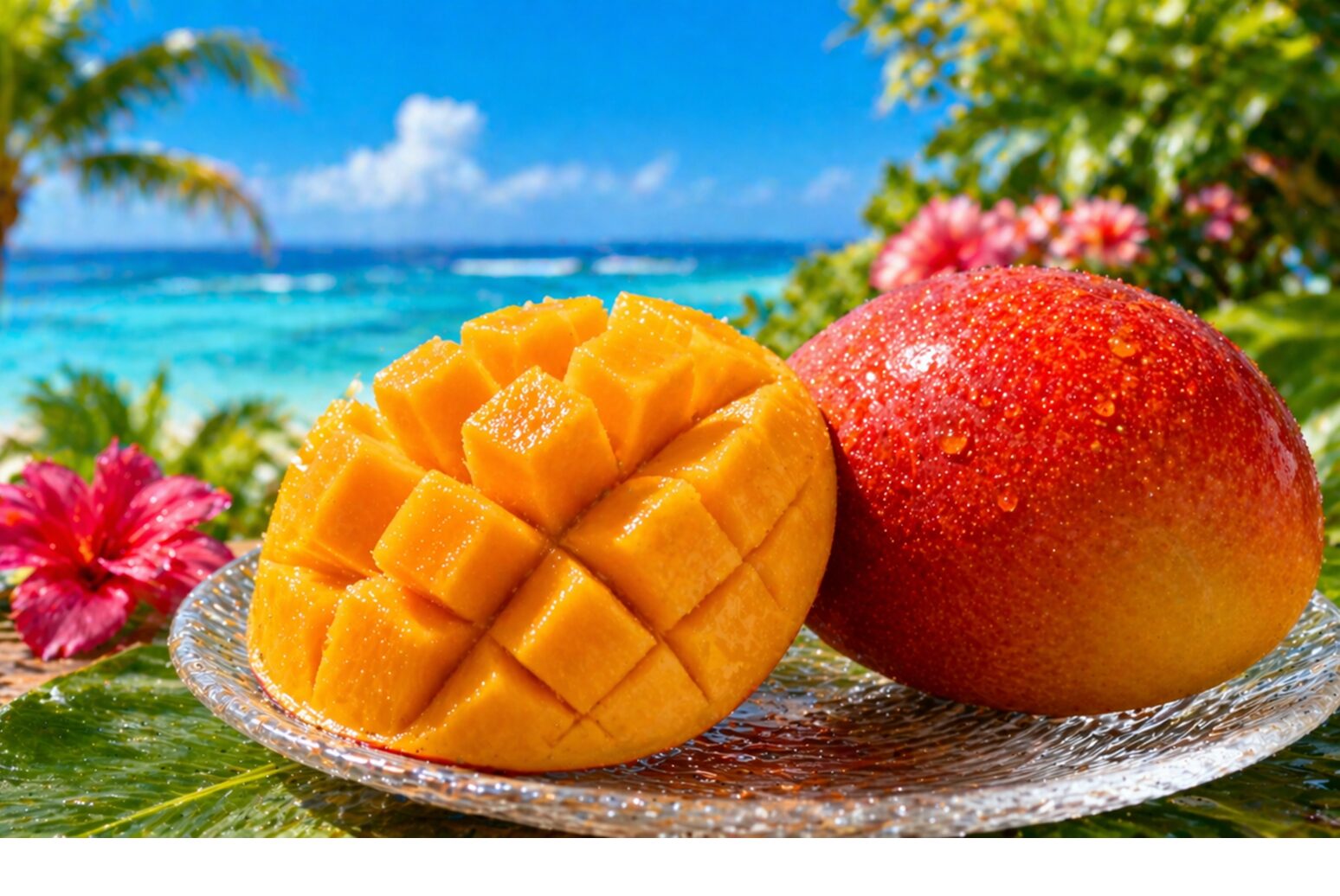 【アップルマンゴー】名産・旬の時期・特徴・選び方・食べ方と栄養