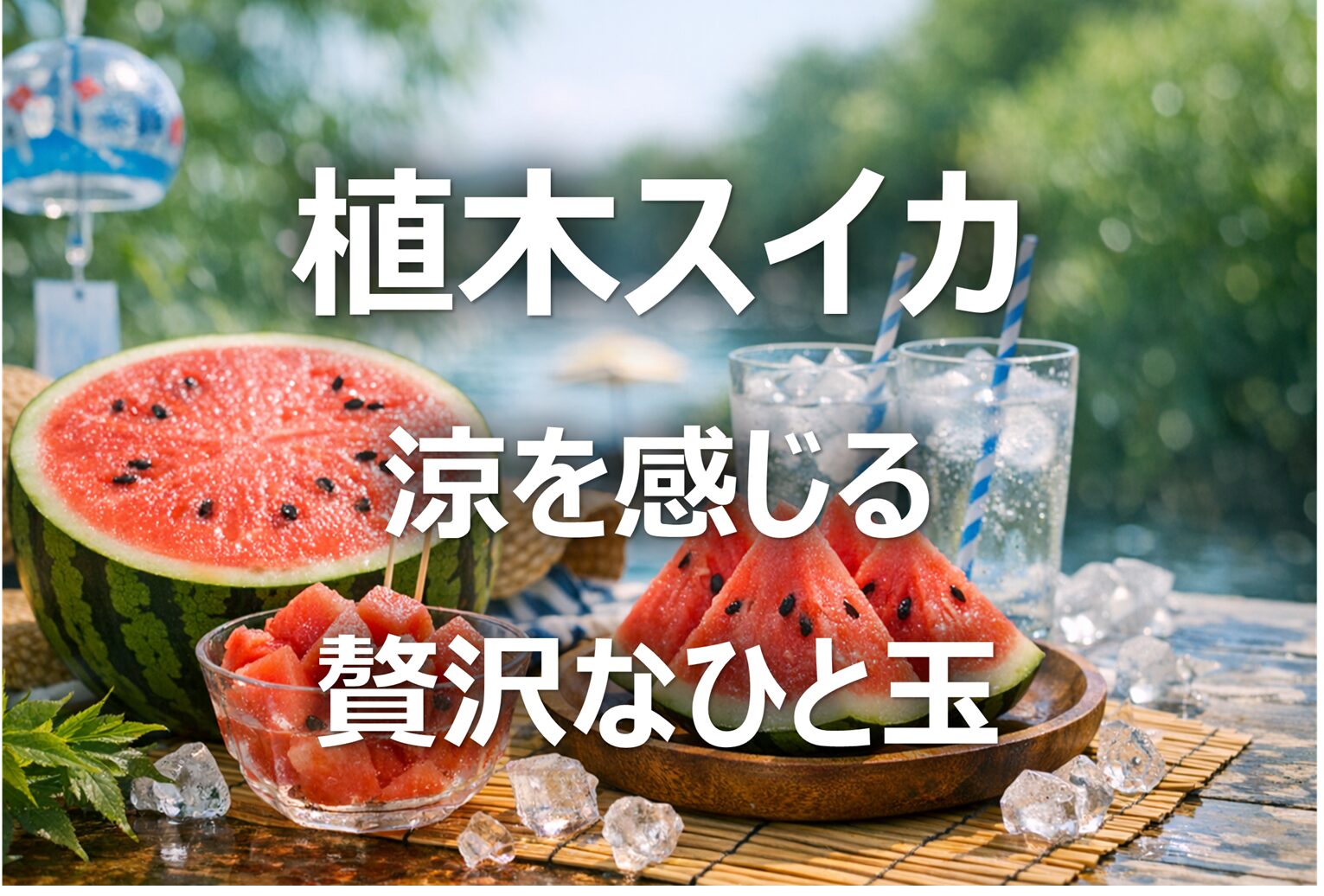 【植木すいか】熊本生産・旬の時期｜甘さ抜群の初夏フルーツ