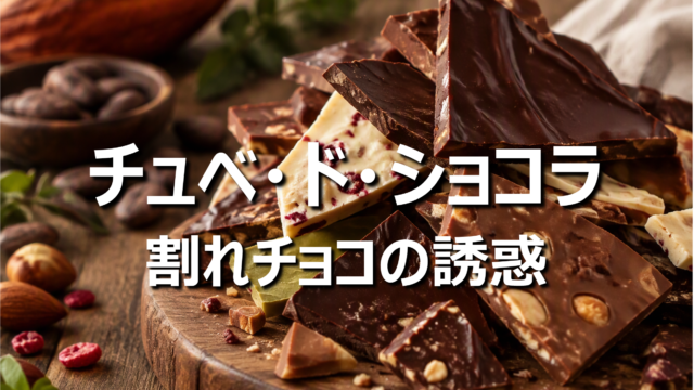 チュベ・ド・ショコラの割れチョコ｜種類・選び方・食べ方・保存方法